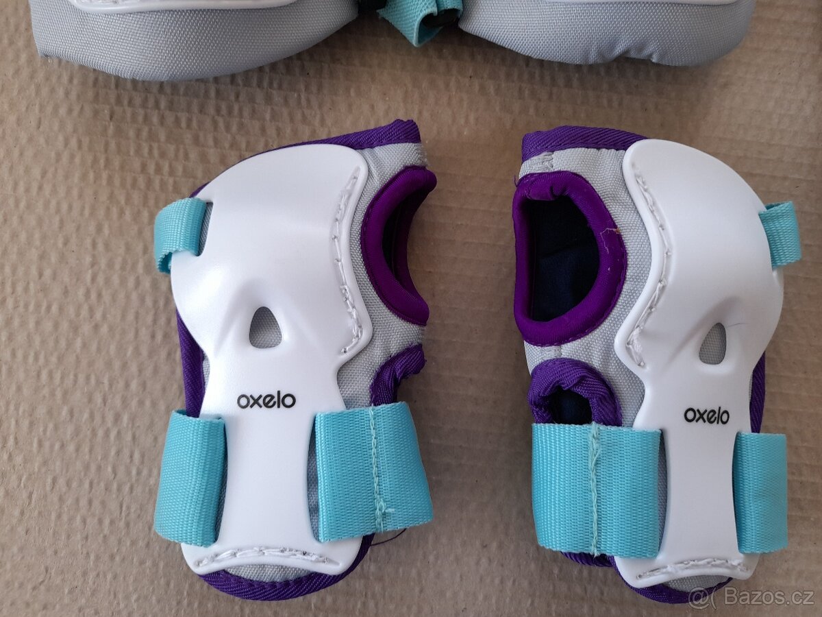 Dívčí in-line brusle s přilbou a chrániči Decathlon - 9