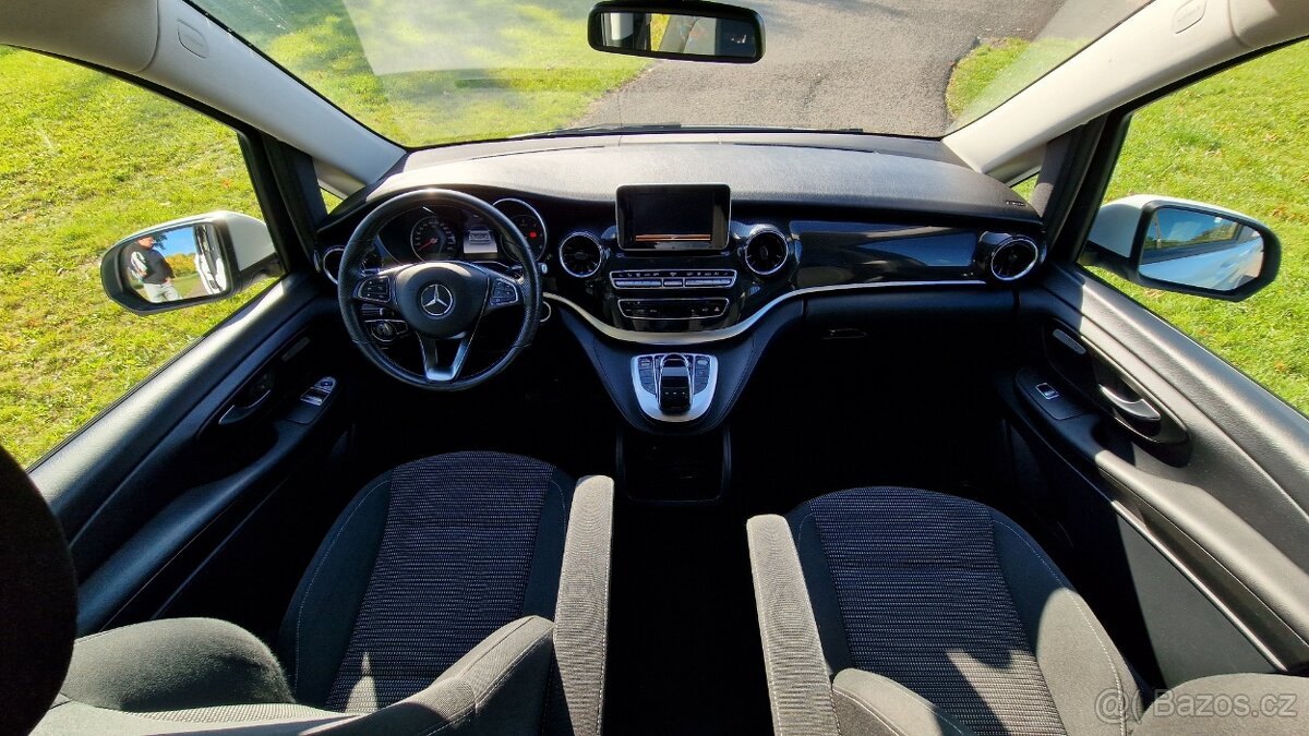 Mercedes-Benz V-Class 300d, 176 kW, ČR původ, DPH, WEBASTO - 9