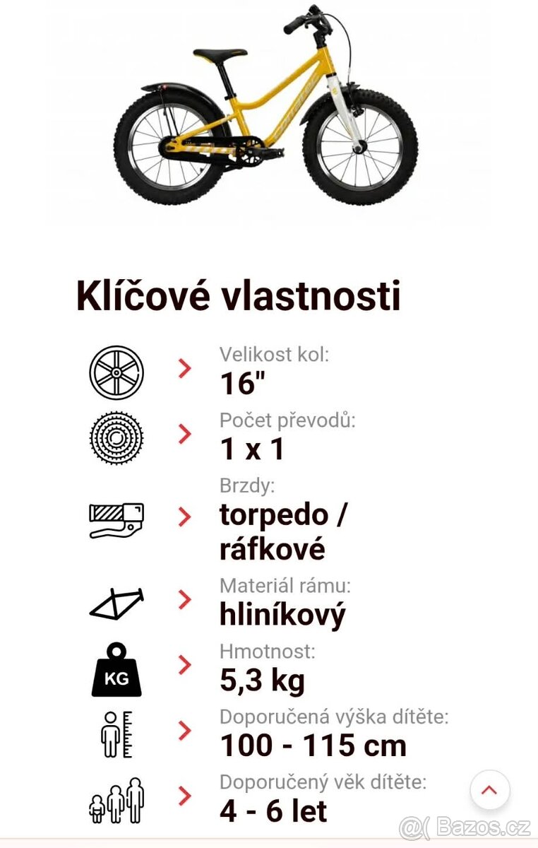 Prodám dětské kolo Corratec, hliníkový rám - 9