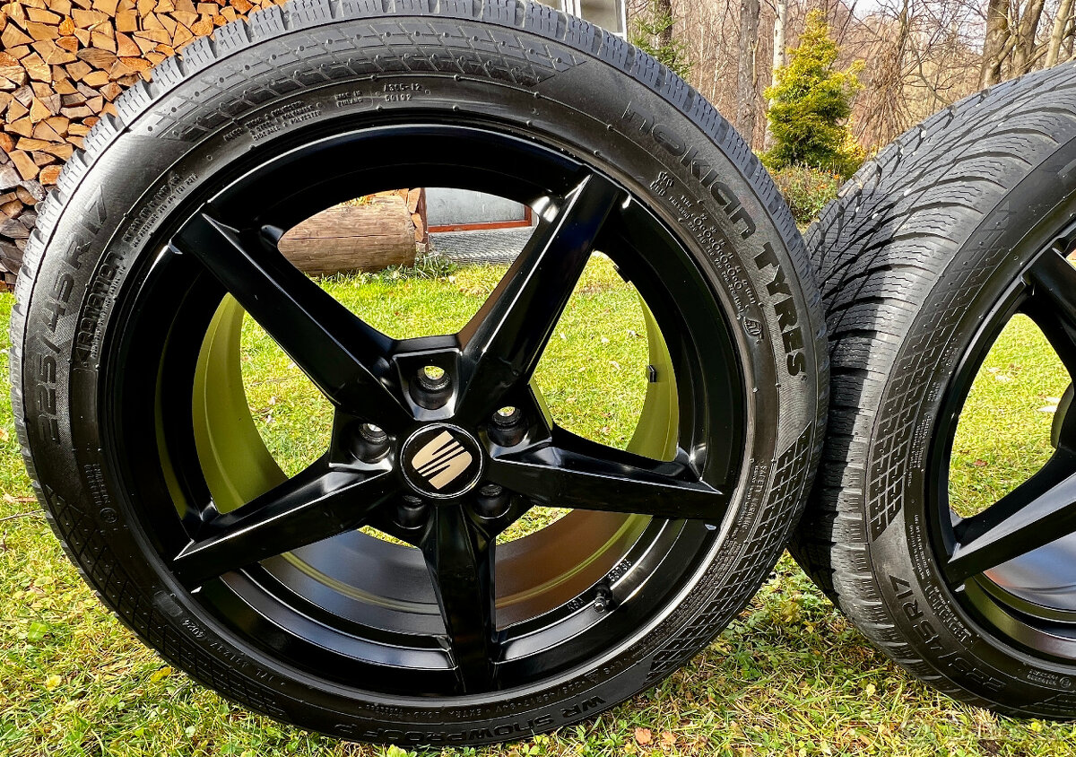 ALU ROVAL 7,5jx17ET46 + PNEU NOKIAN 225/45 R17 - 9