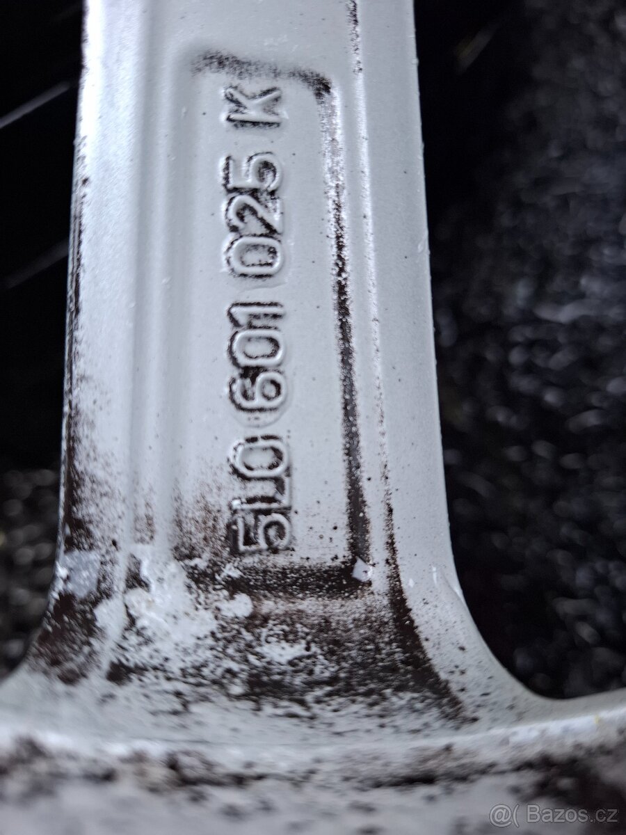 Alu kola 17" Škoda Scudo 5x112 s pneu 225/50R17 - 9