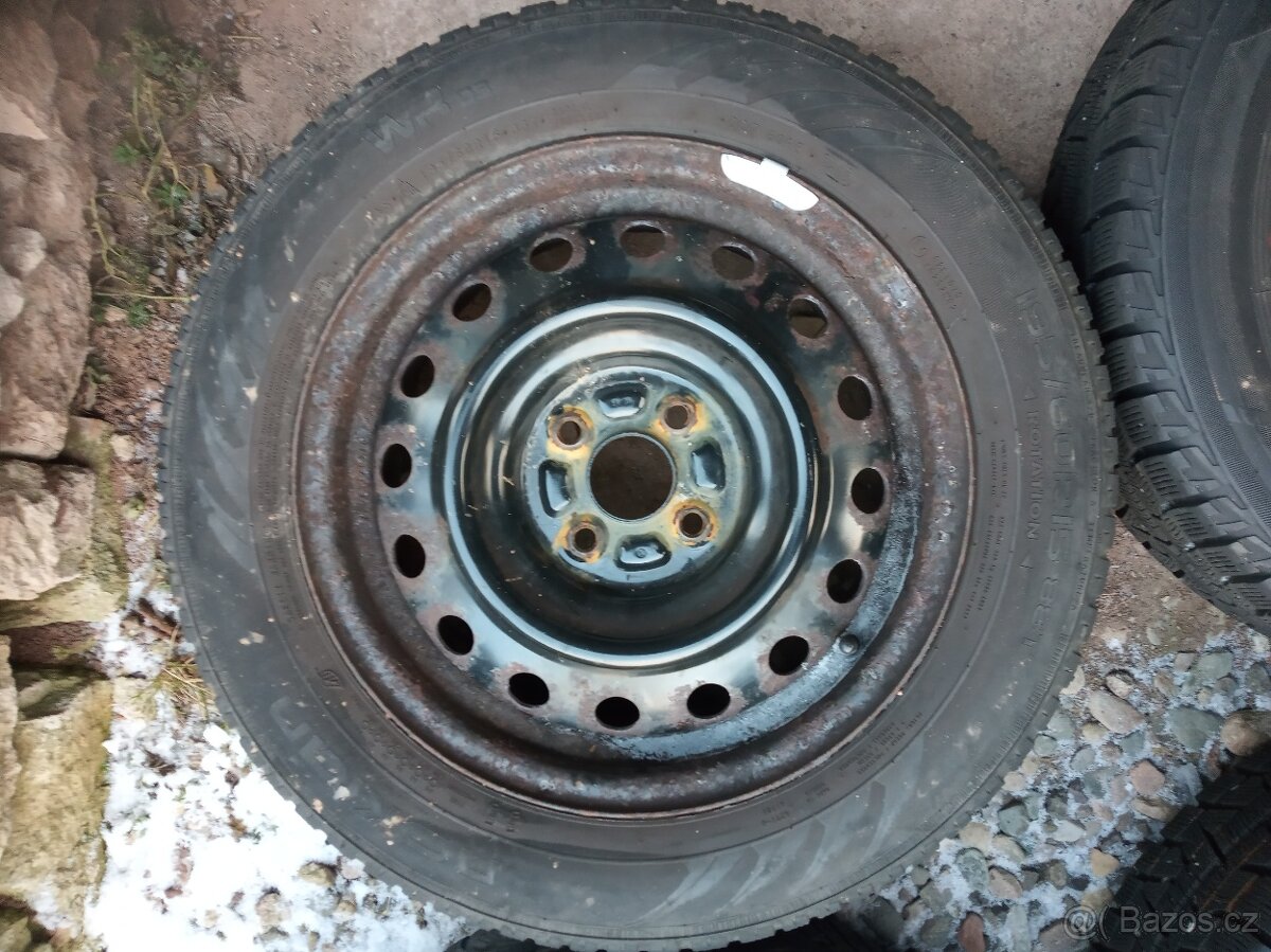 Zimní kola 4x100 R15 - 9