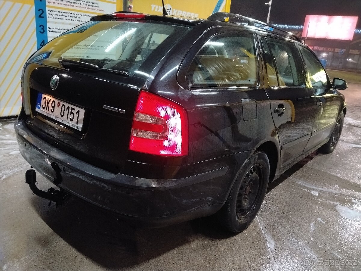 Prodám škoda Octavia 2.0tdi 103kw 6 kvalt STK 2026 rok 2006 - 9