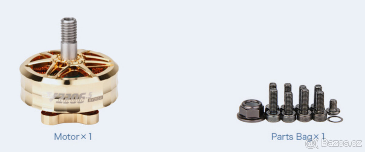 Motory T-Motor VELOX Veloce V2306.5 V1 2550KV Doprava ZDARMA - 9