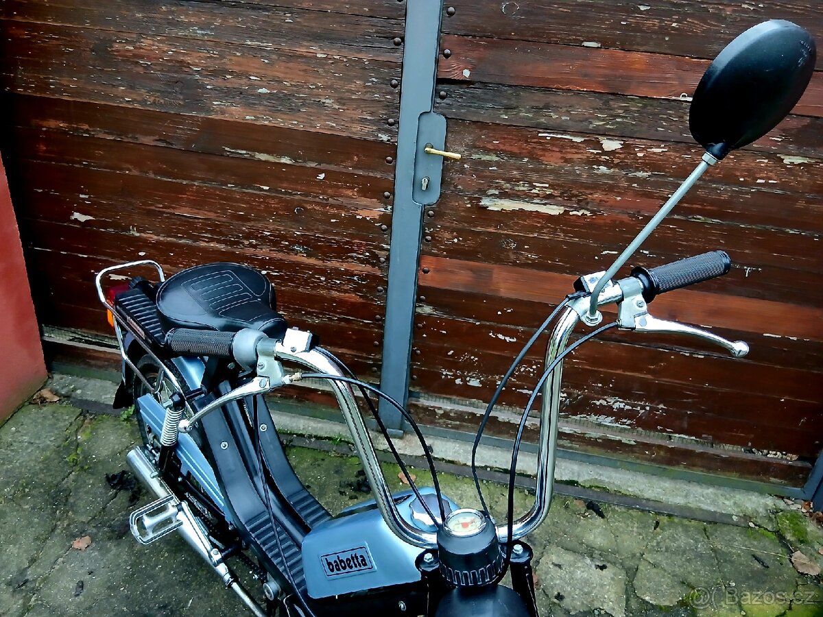 Babetta 210 modrá barva - 9