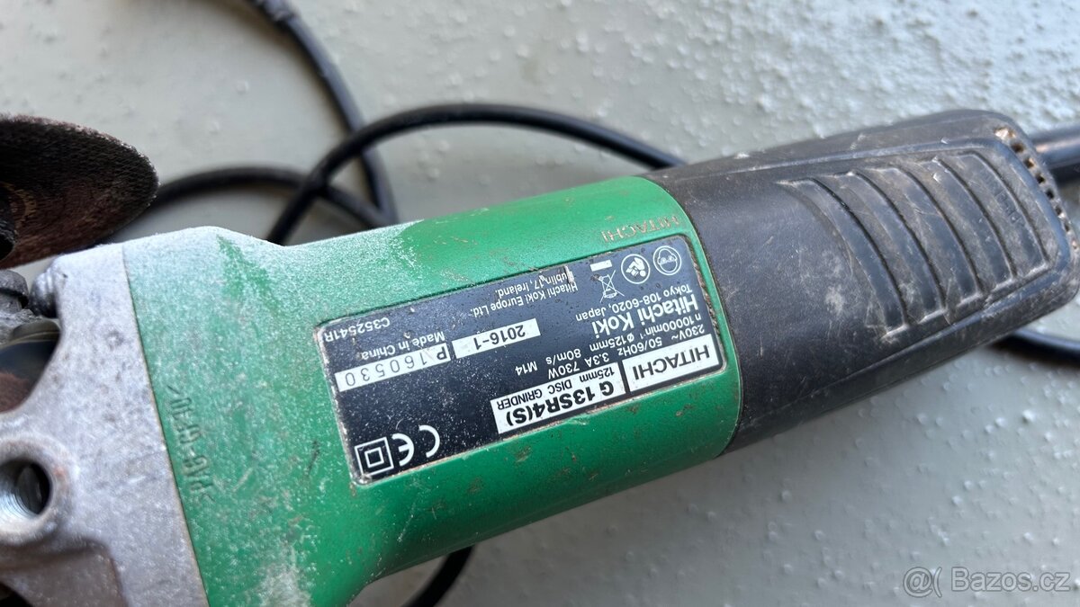 Set úhlových brusek Hitachi G13SN2 + G23SW2 - 9