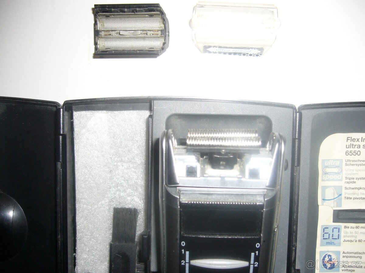 HOLÍCÍ STROJEK BRAUN FLEX INTEGRAL 6550 ULTRA SPEED - 9