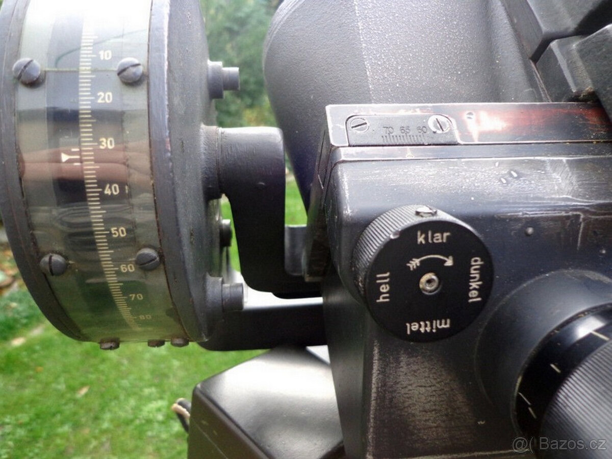 Druhá světová válka, puškohled 10x80 Flak optika cxn, komple - 9