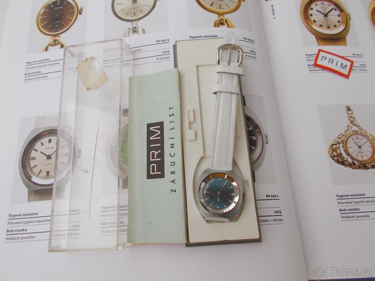 krasne damske trezor hodinky prim 1975 komplet nove - 9