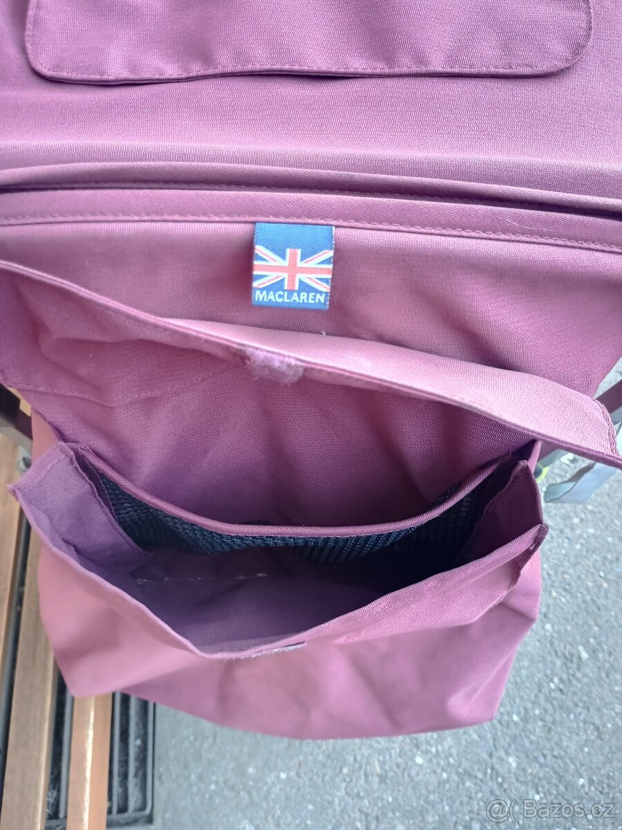 Golfový kočárek Maclaren XLR + miminkovník/korbička 0+ - 9