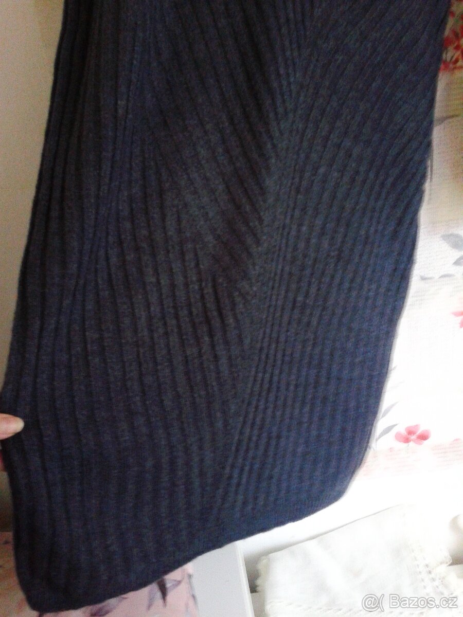 Krásné pletené šaty 40/42 - 9