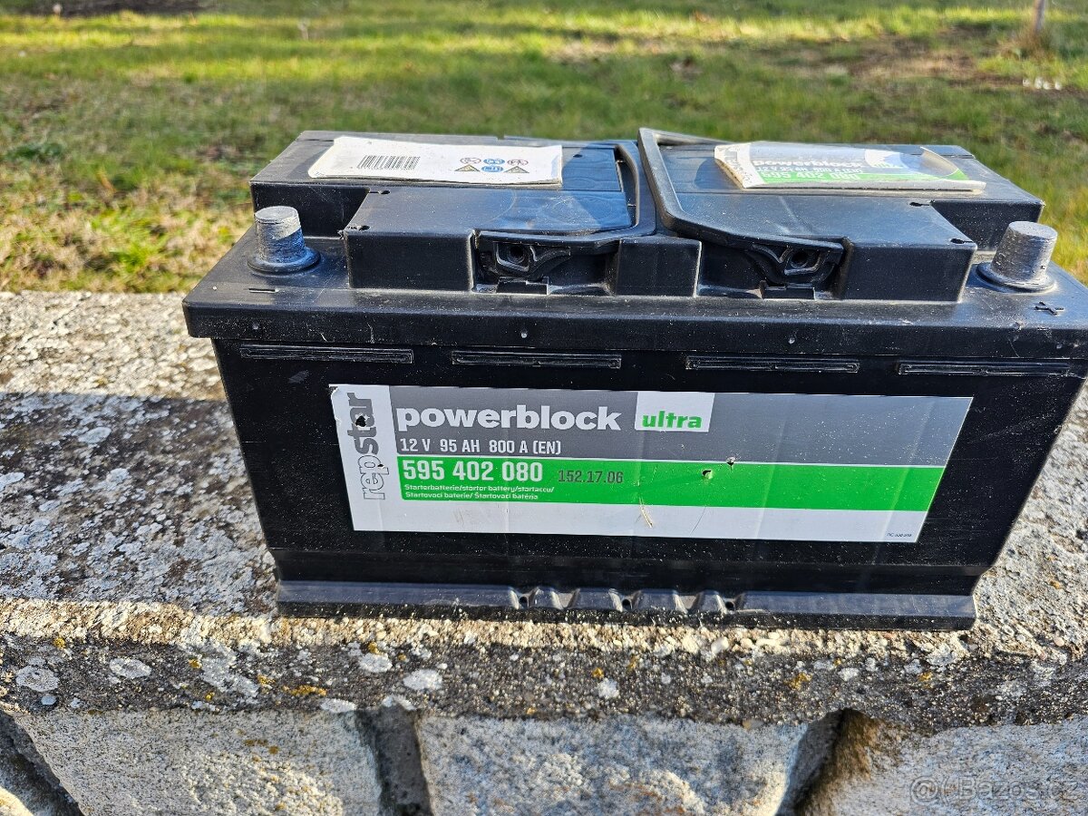 Autobaterie 12V 95Ah 800A EN - 9