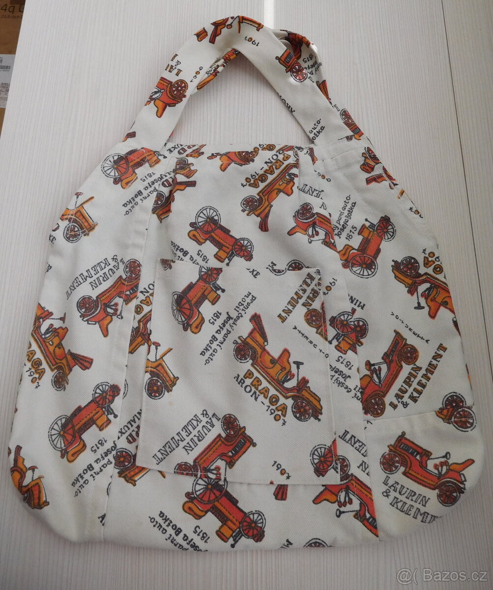 Šátek k pláštěnce retro, dětská taška - 9