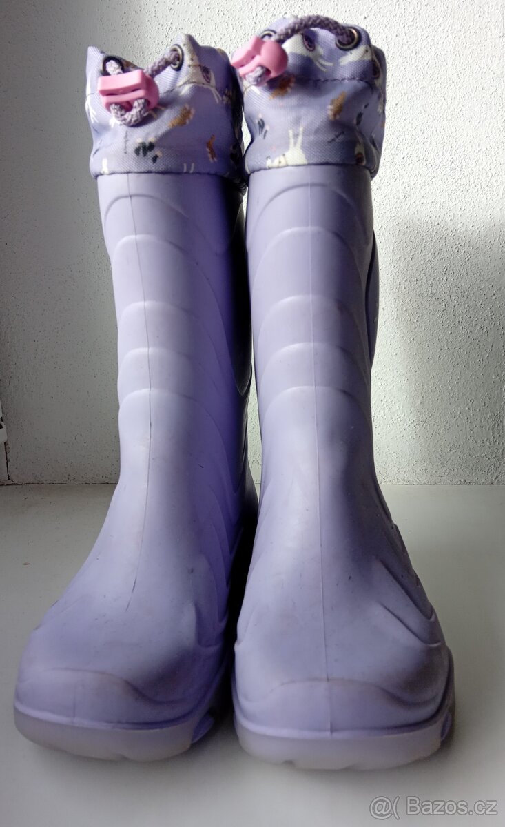 Blikající gumáky vel. 24/25 - 9