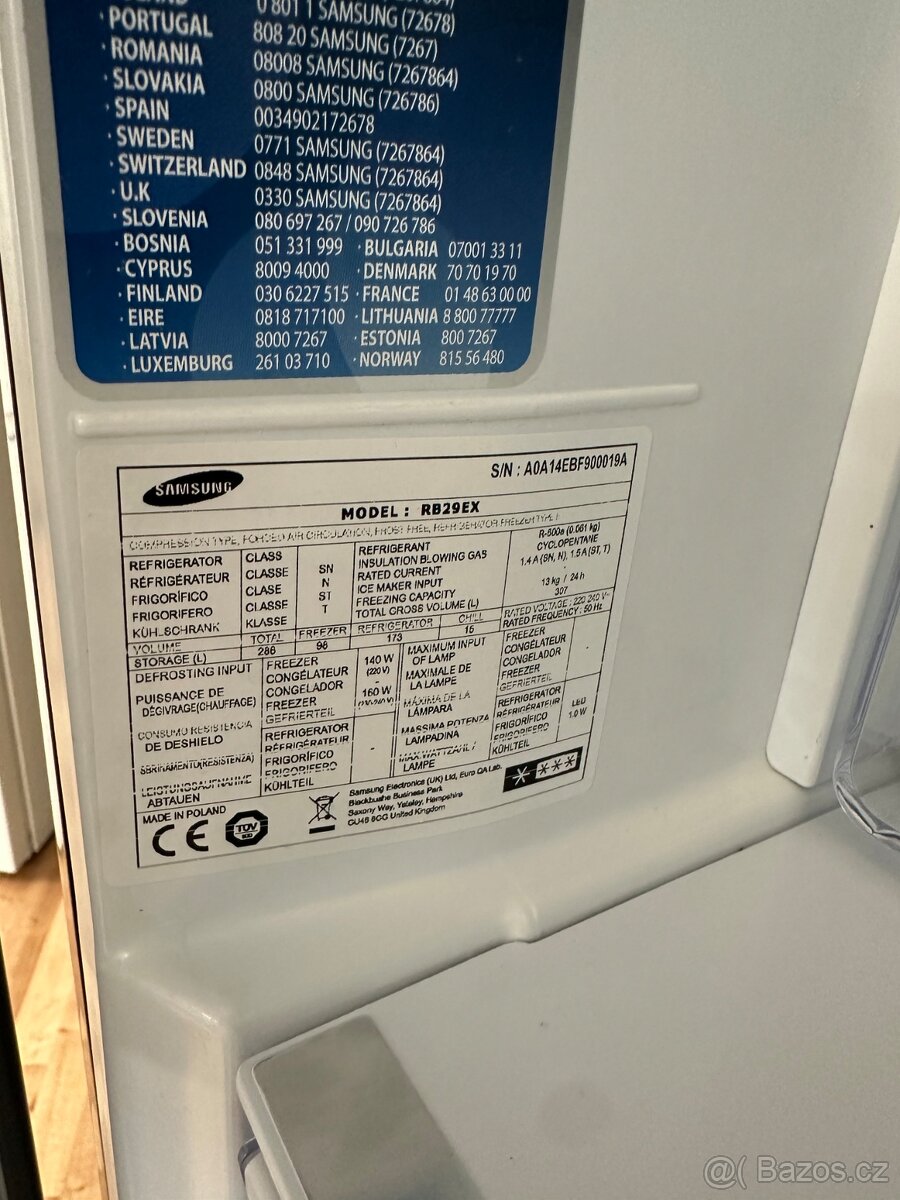 Lednice s mrazákem Samsung (114) - 9