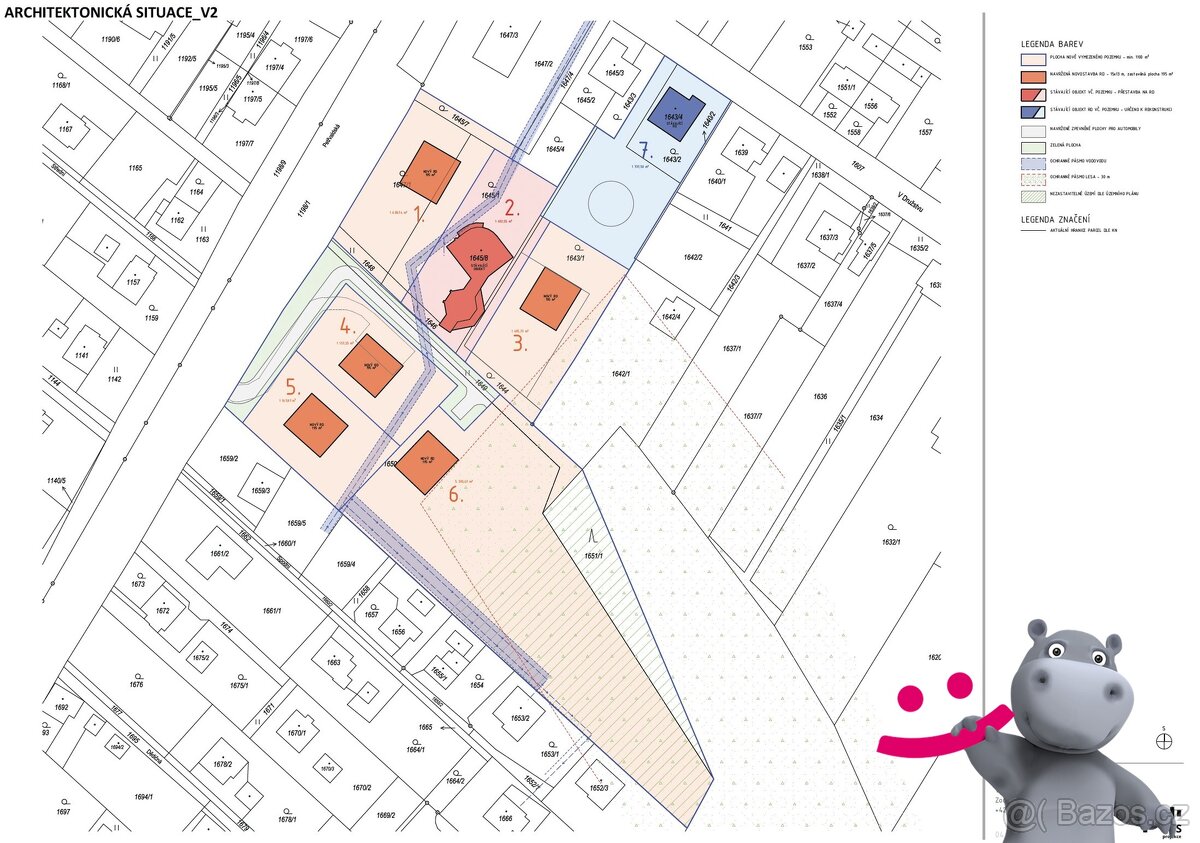 Prodej stavebních pozemků 13.938m2 se stavbou vhodnou k přes - 9