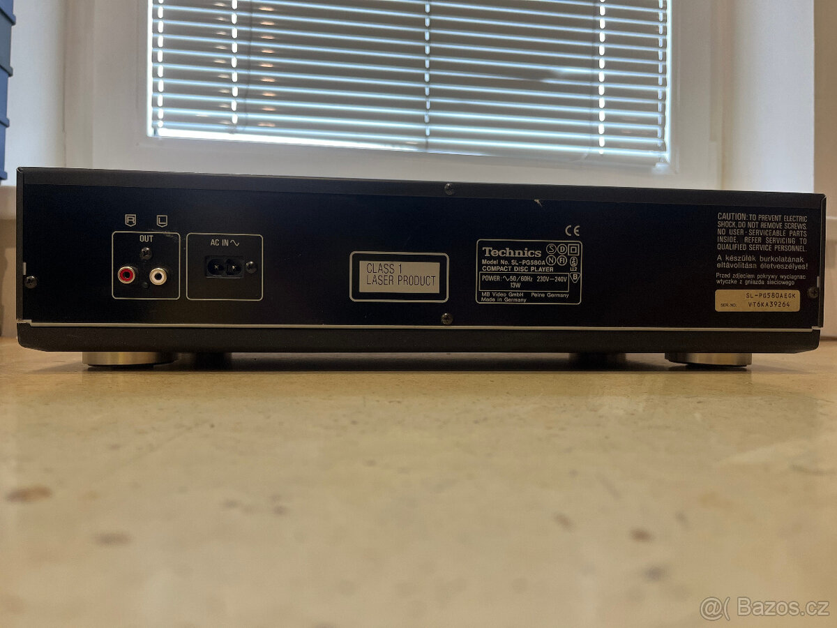 Technics CD přehrávač SL-PG580A, DO, dvojité THCB šasí - 9