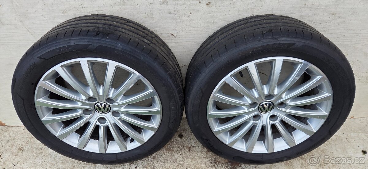 VW Canberra 18" 5x120, letní 255/45R18 (T5 T6 T6.1) - 9