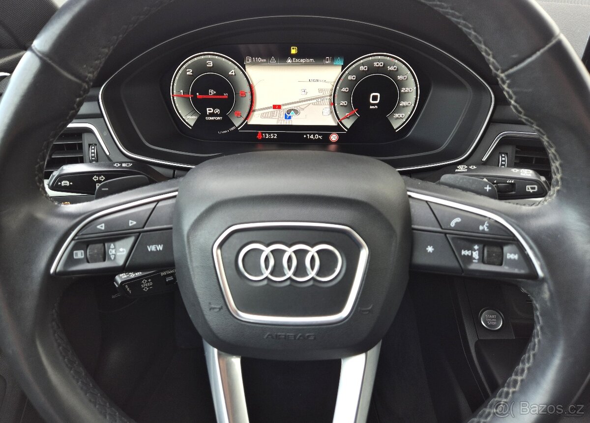 AUDI A4 150KW 2021 1MAJITEL 4x4 AUTOMAT VIRTUAL LED TOP STAV - 9