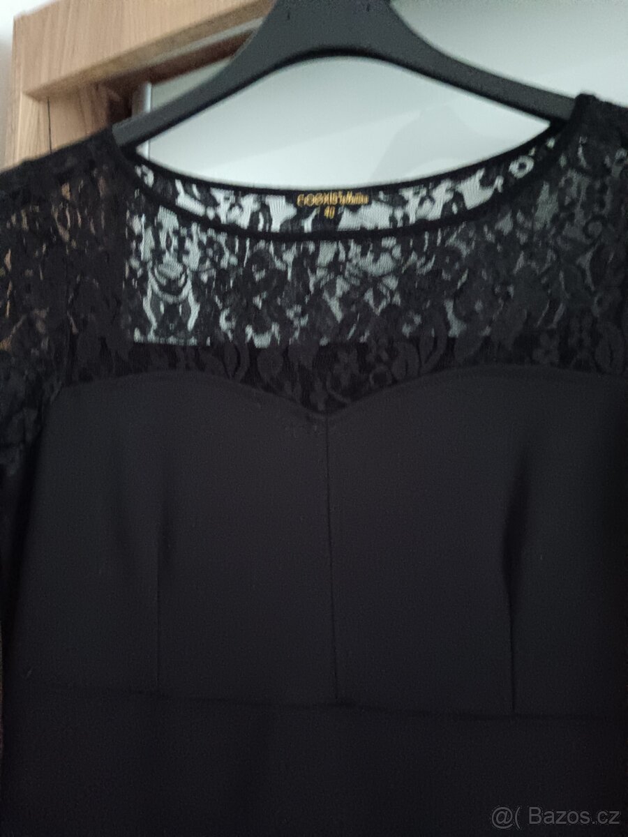 Dámské černé šaty. - 9