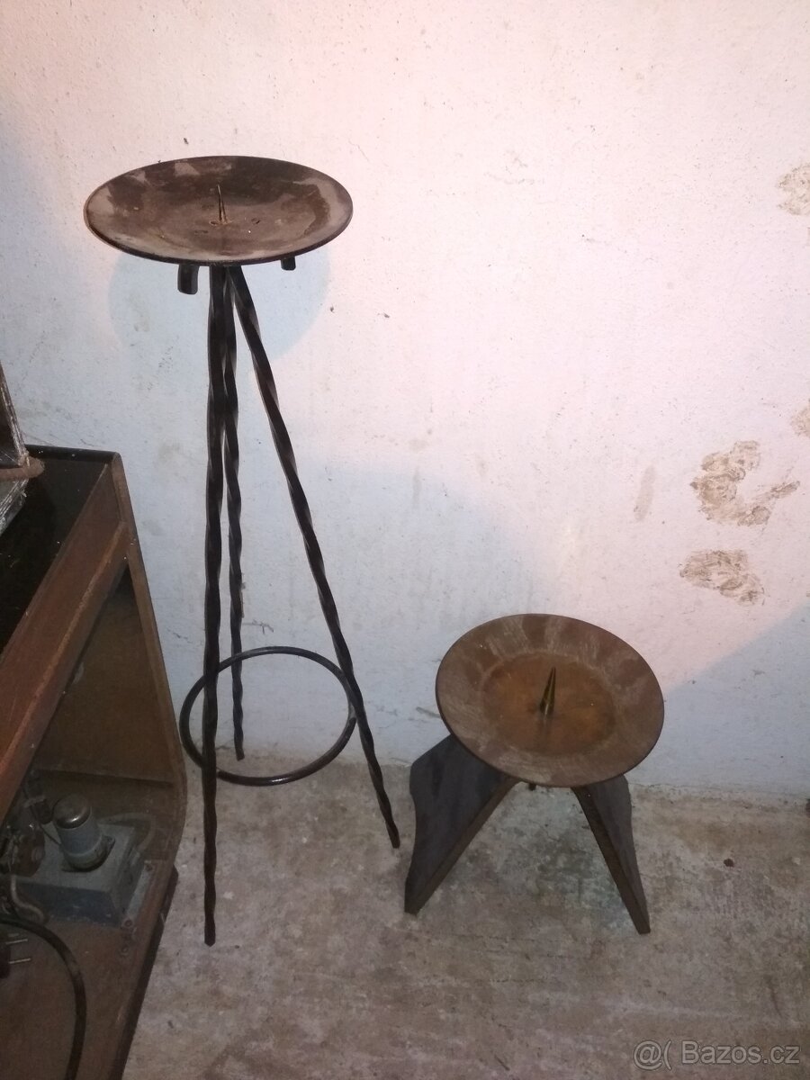 Prodám staré svíčky a svícny - 9