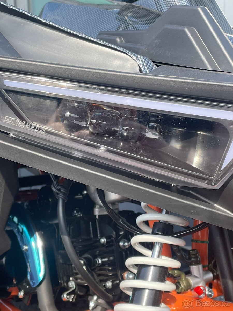 Nová Dětská čtyřkolka FUN 125cc 1G8 - KARBON Automatic - 9