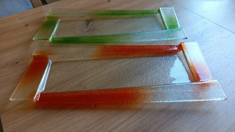 Skleněné tácy a kaminky - 9