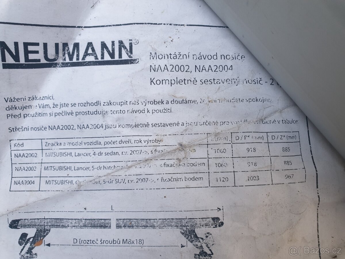 Střešní nosič Neumann - 9