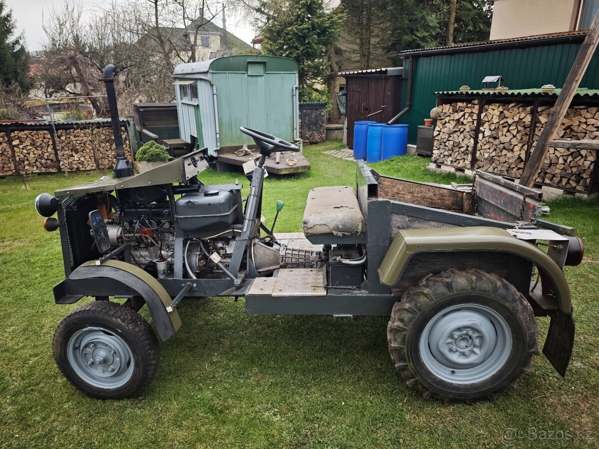 Prodám malotraktor domácí výroby. - 9