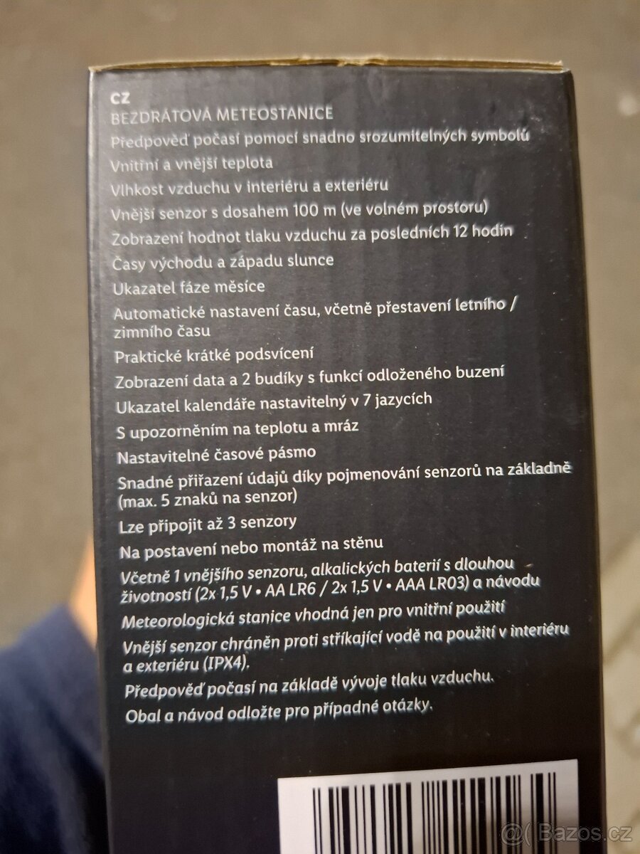 Bezdrátová meteostanice - 9