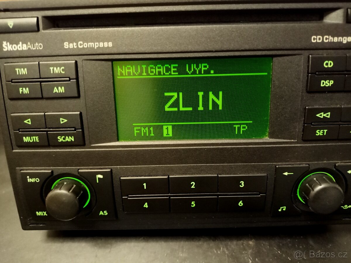 Autorádio škoda auto Satcompass Navi - 9