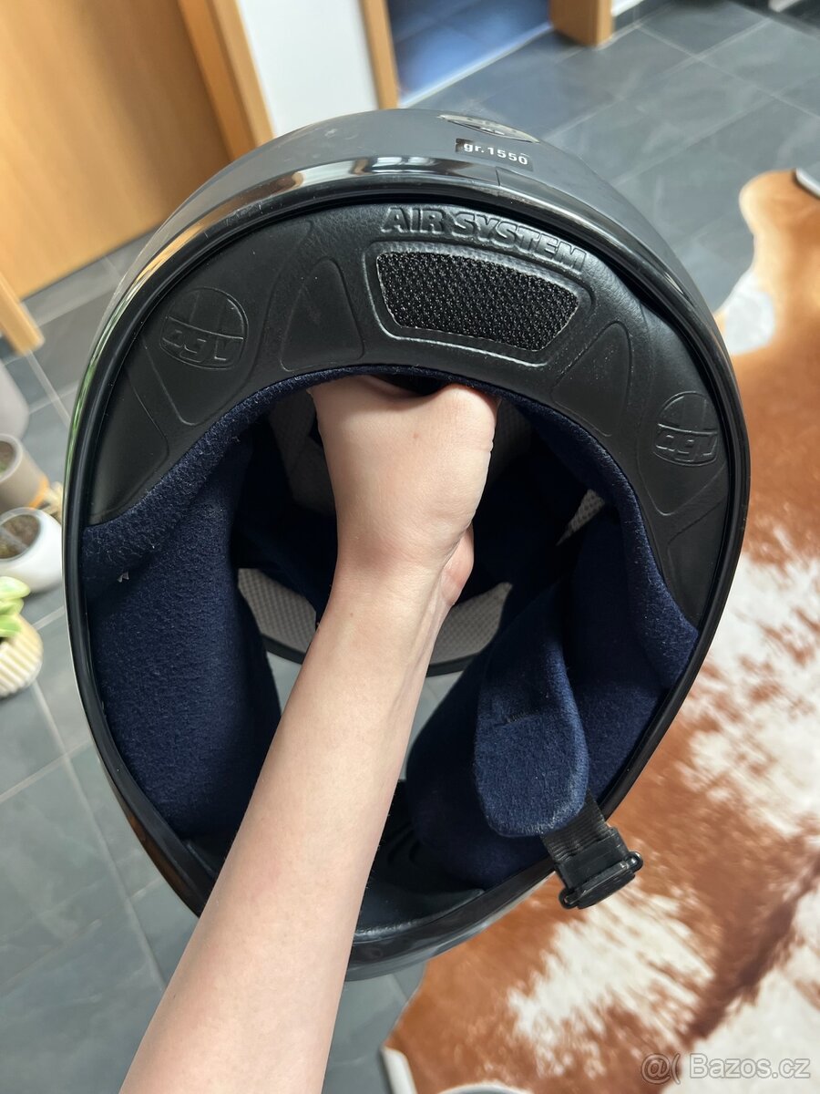 AGV Full-Face Helmet (Matte Black) - 9