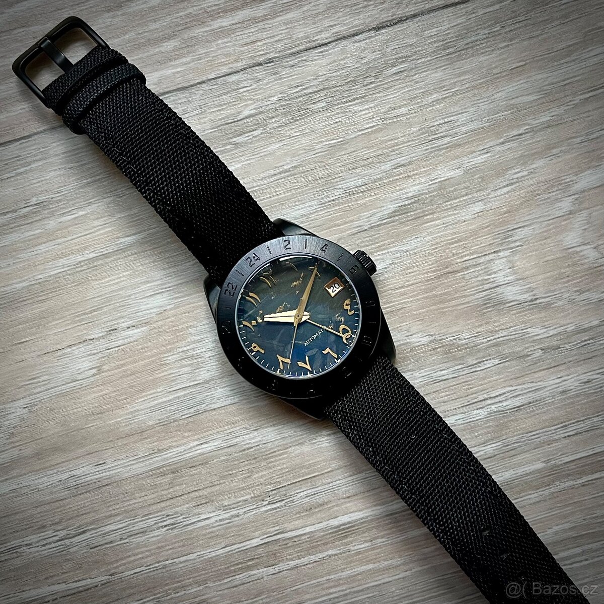 GMT hodinky (Seiko NH34) - 9