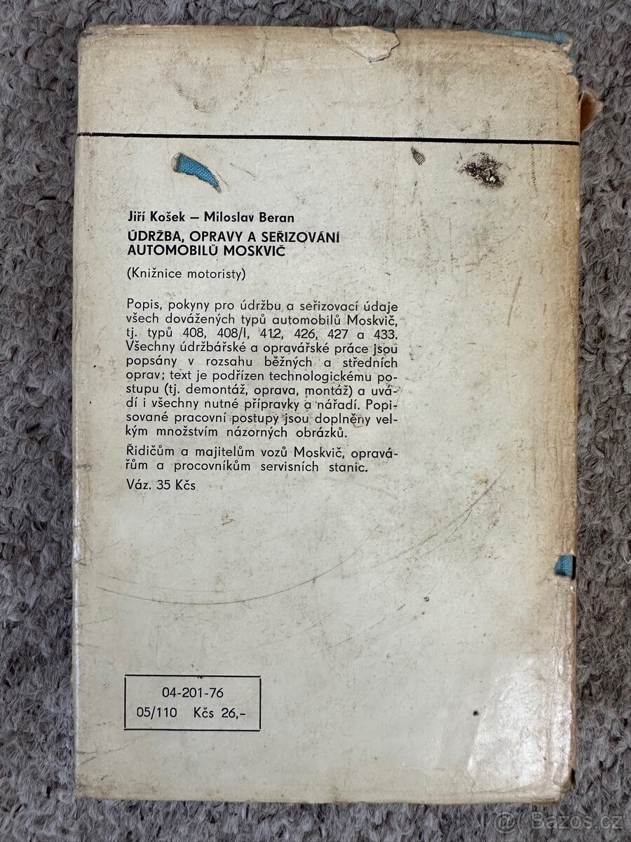 Veterán knihy, motory, automobily - 9