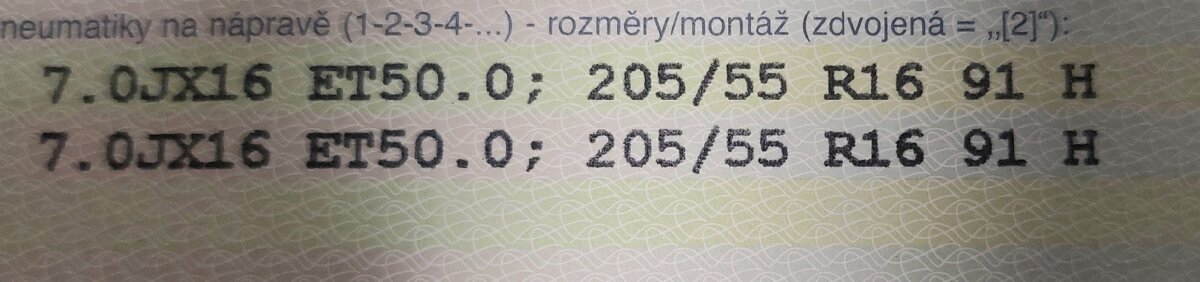 Alu kola DEZENT s pneu Michelin letní - 9