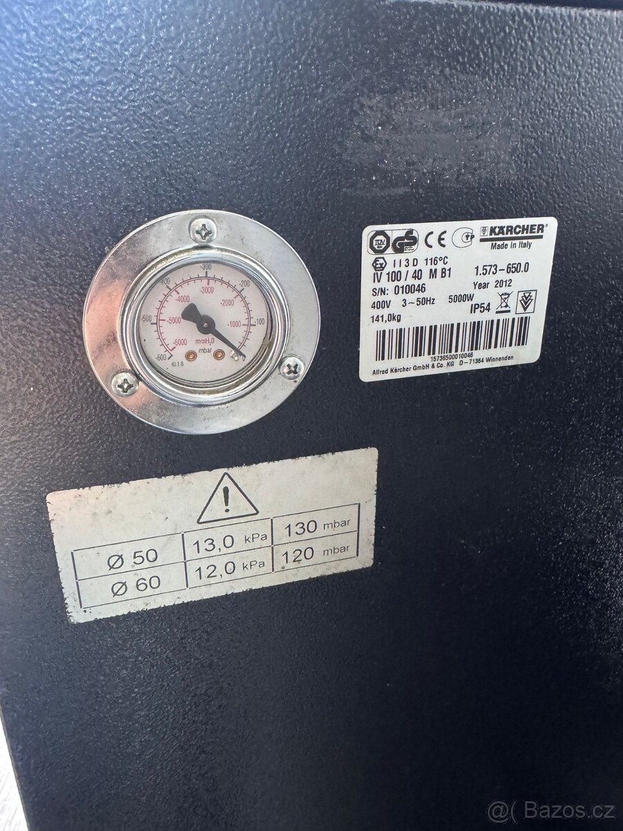 Priemyslový vysávač Kärcher-IVS100/40 M B1 - 9