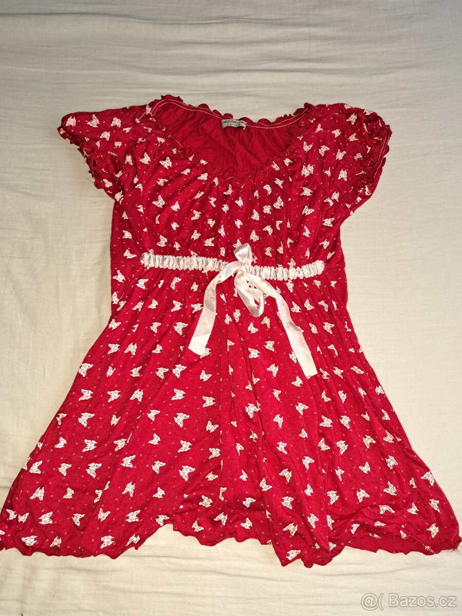 Oblečení vel. S, M - šaty, kalhoty, legíny... - 9