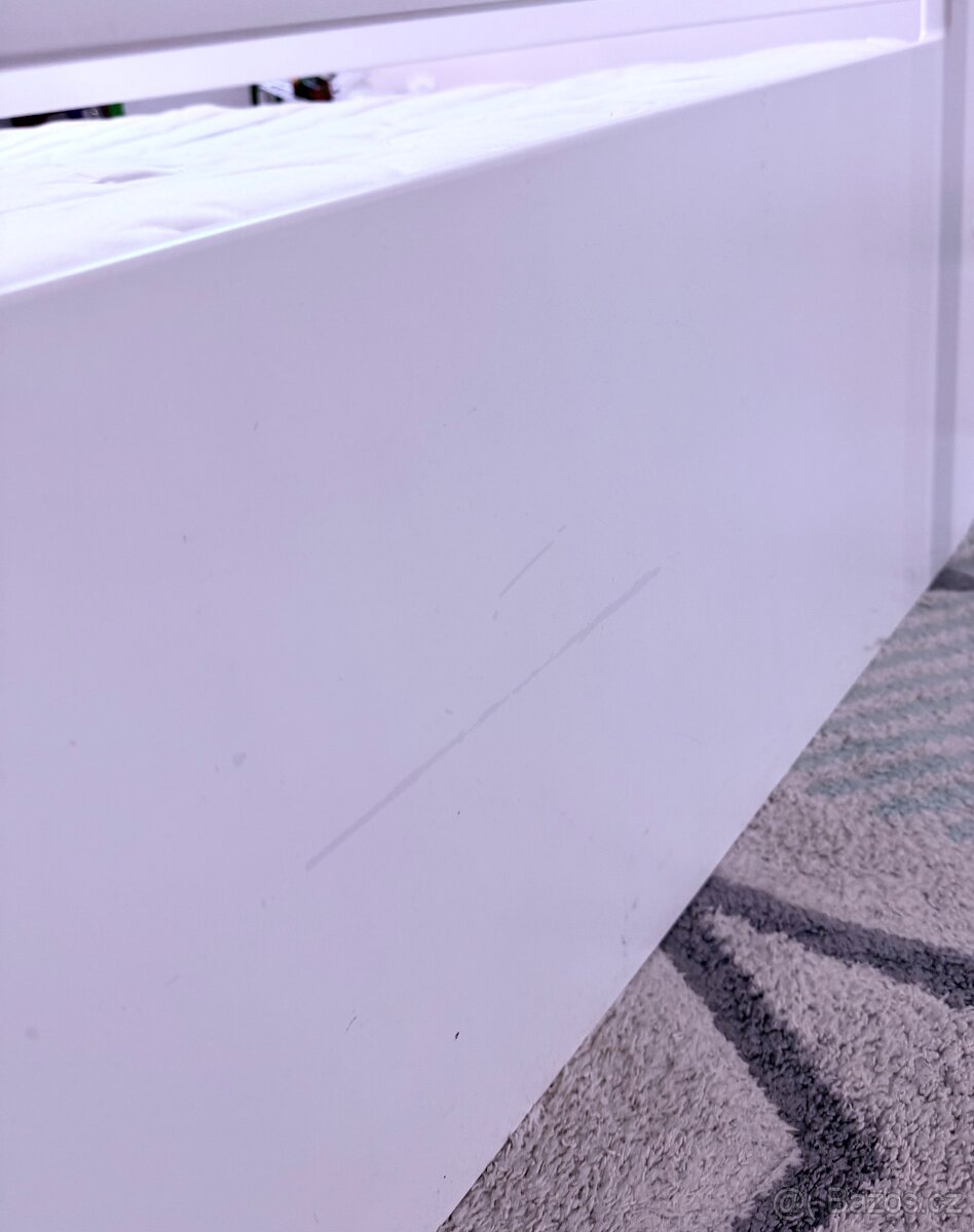 Bílá dětská postel - 9