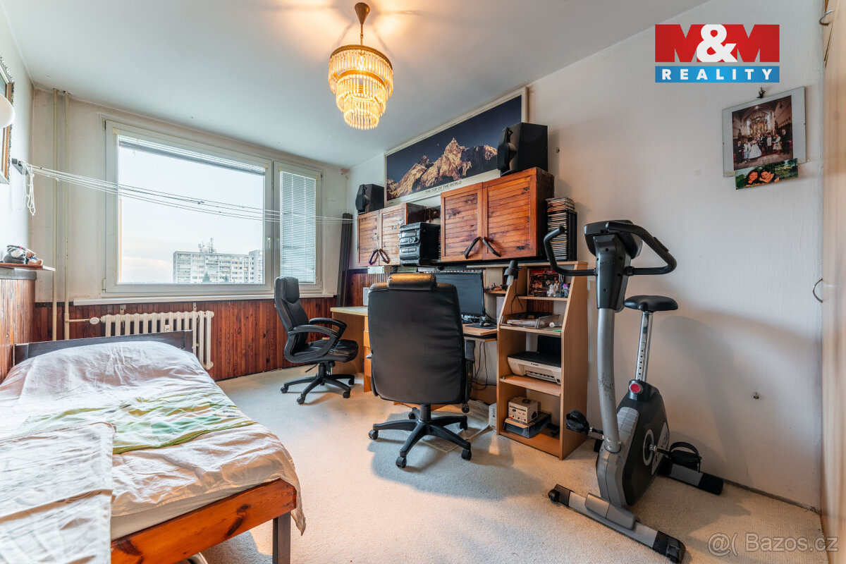 Prodej bytu 3+1, 58 m², Praha, ul. Hviezdoslavova - 9