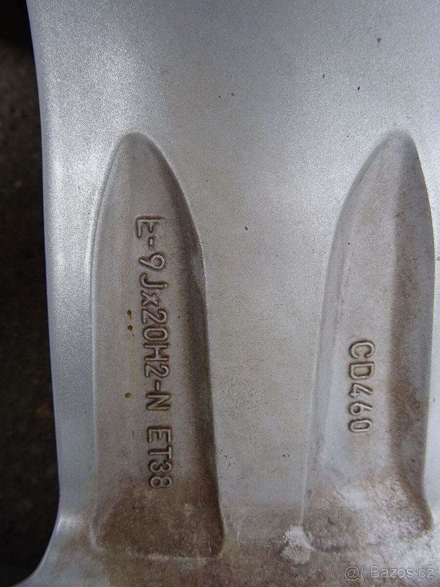 Alu disky Audi Q7, Touareg, 20", 5x112,ET 38, letní sada - 9