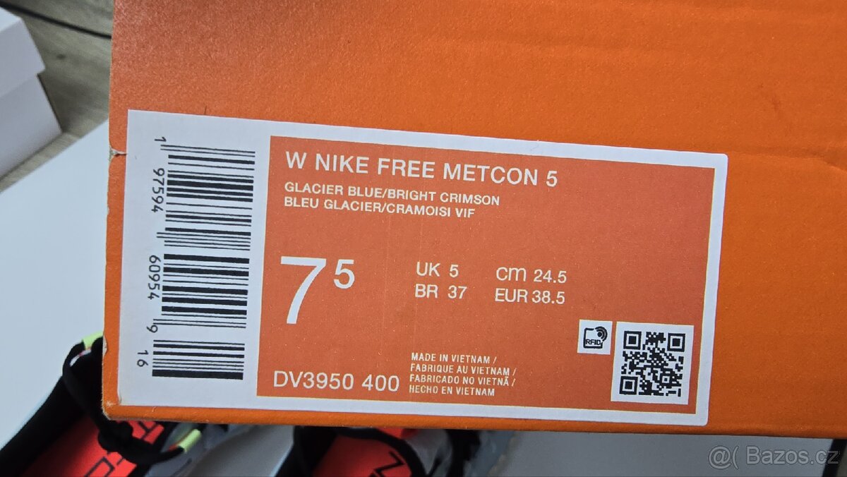 Nike free metcon 5 38,5eu - 9