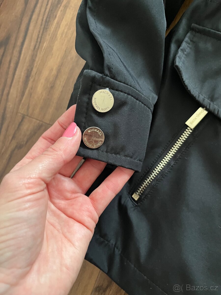 Černá softshellová parka bunda Michael Kors - 9