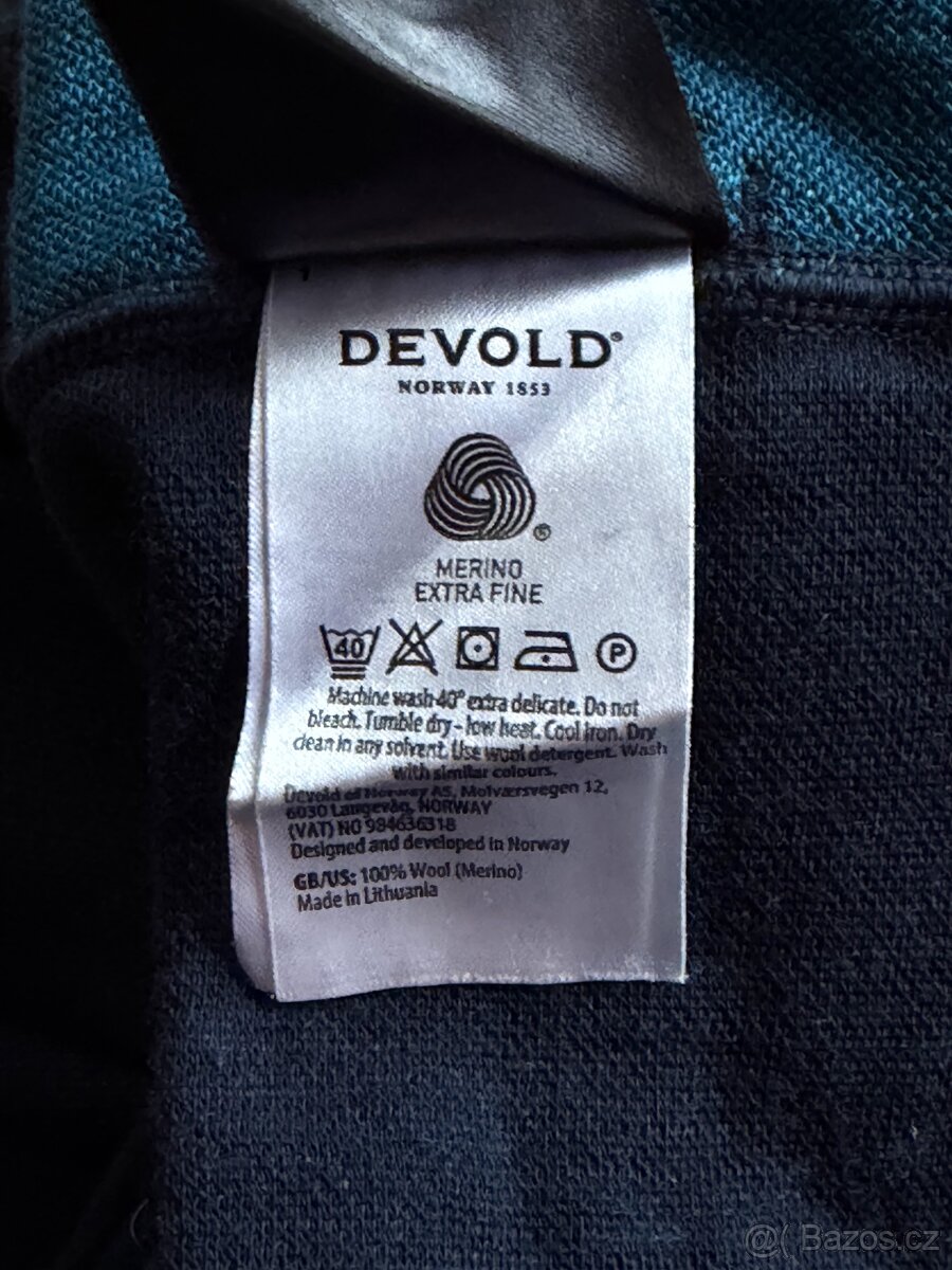 Spodní kalhoty Devold Kvitegga Longs Johns Man - 9