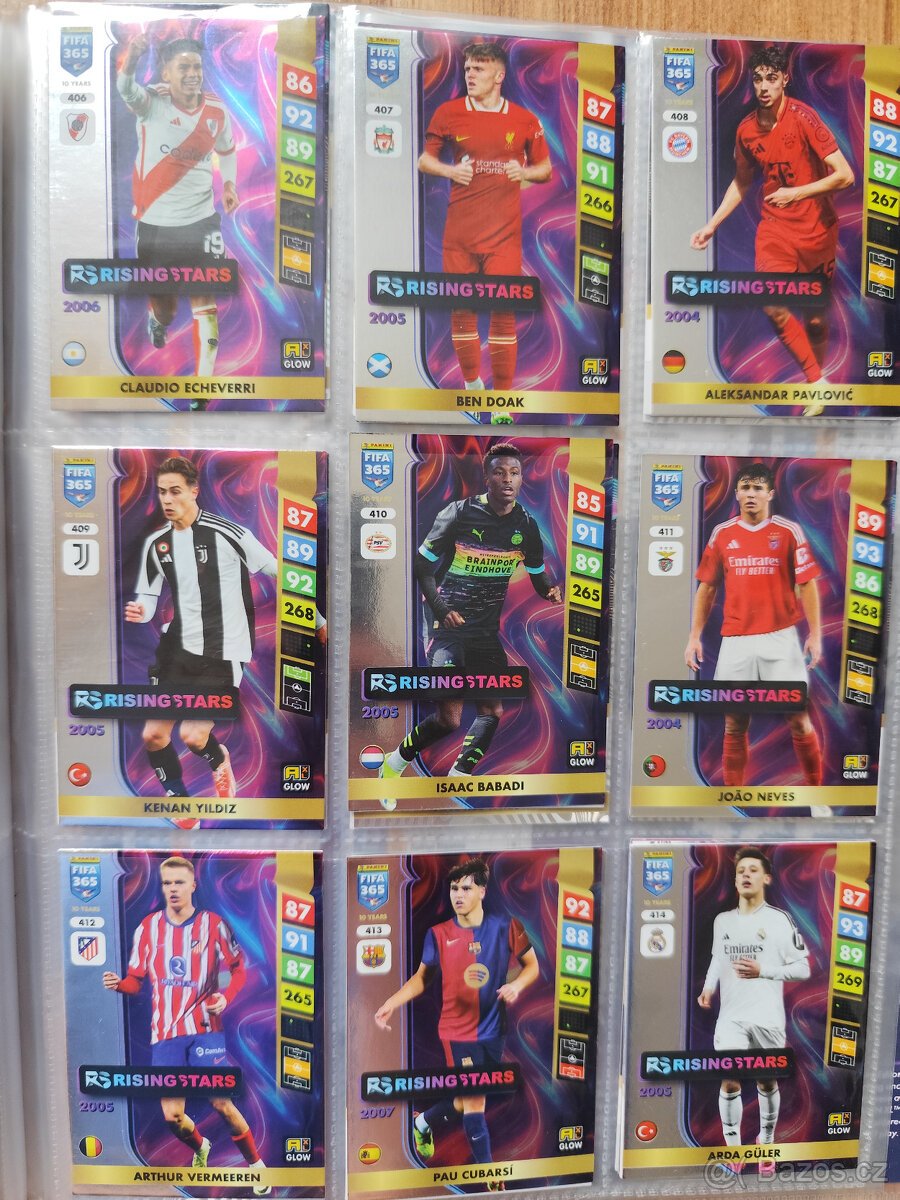 Fotbalové kartičky Adrenalyn - Fifa 365 2025 - 9