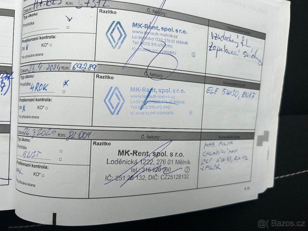 Dacia Logan MCV Arctica 1.0Sce 5/2020 ČR 1maj prav.servis - 9