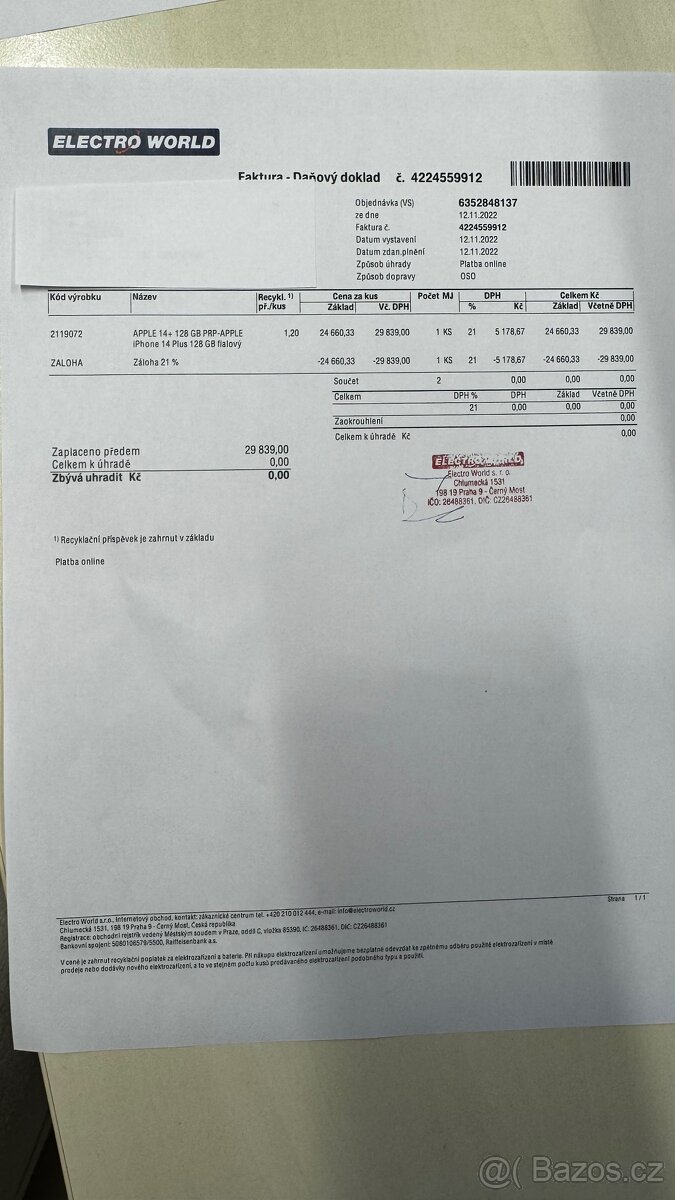 iPhone 14 Plus 128 GB Purple - 9