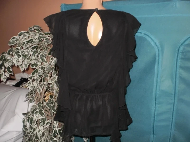 tunika#spolecenska# cerna # Orsay # volanky # halenka - 9