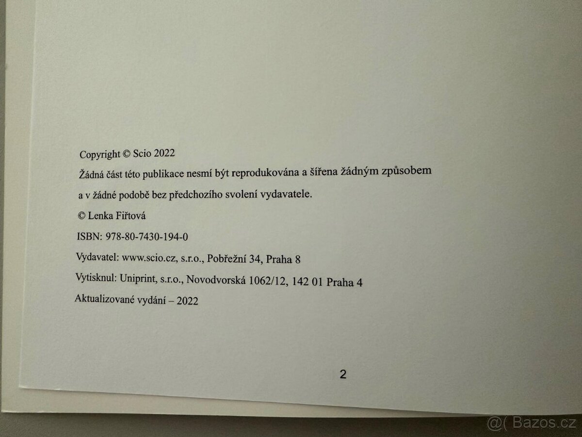 SCIO testy OSP, ZSV, Matematika NOVÉ - 9