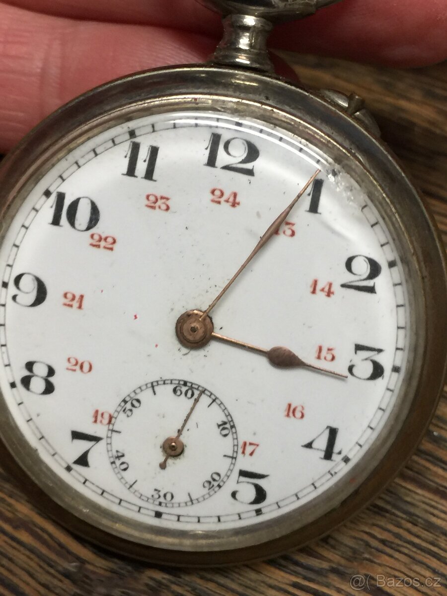 kapesní hodinky funkční rybářské - L'alouette - 9