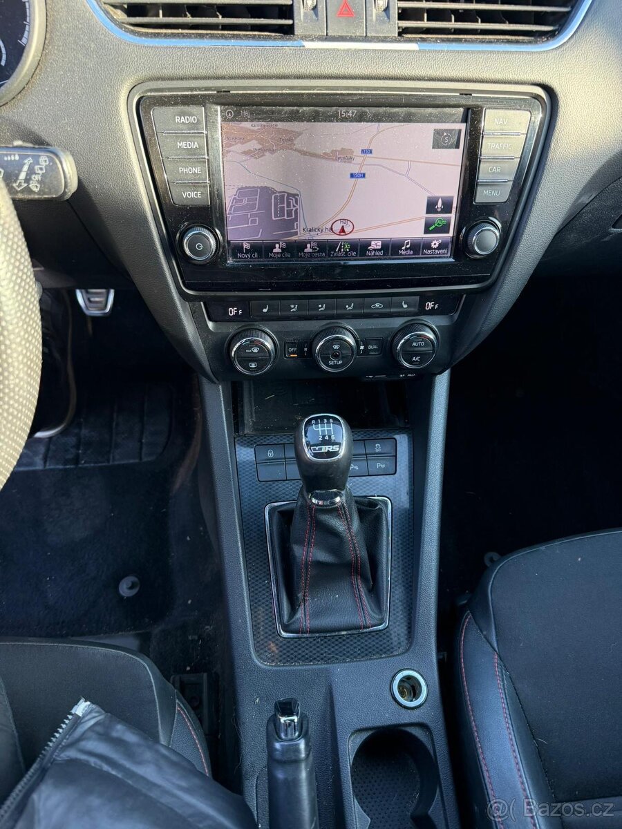 Škoda octavia combi 2.0TDi RS 135 kw 2013 airbag ok - 9